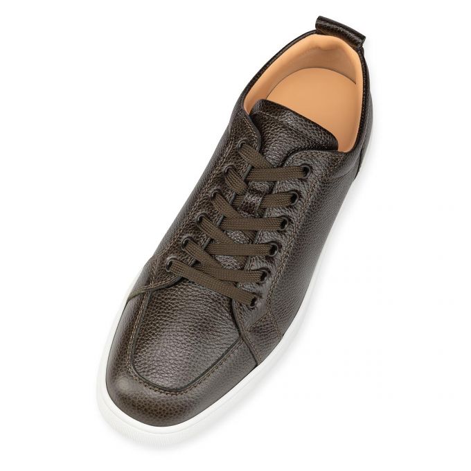 Christian Louboutin Rantulow 000 Alpino Calf Sneakers Muške Patike Čokoladne | RS-40846