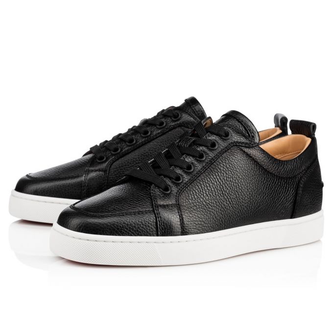 Christian Louboutin Rantulow 000 Calf Sneakers Muške Patike Crne | RS-95472