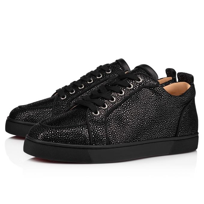 Christian Louboutin Rantulow Orlato 000 Calf Sneakers Muške Patike Crne | RS-79699