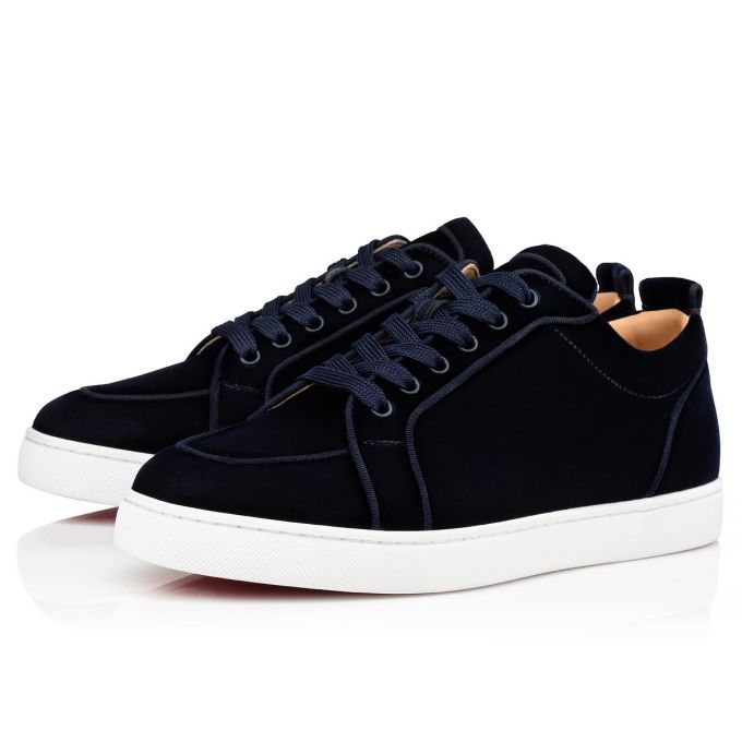 Christian Louboutin Rantulow Orlato Classic Fabric Sneakers Muške Patike Tamnoplave | RS-64018