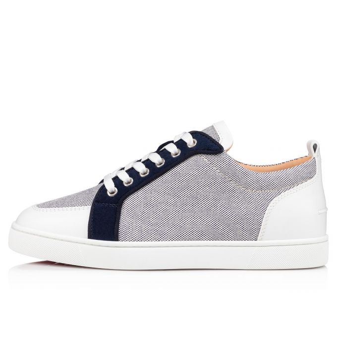 Christian Louboutin Rantulow Version Cotton Sneakers Muške Patike Tamnoplave | RS-74785