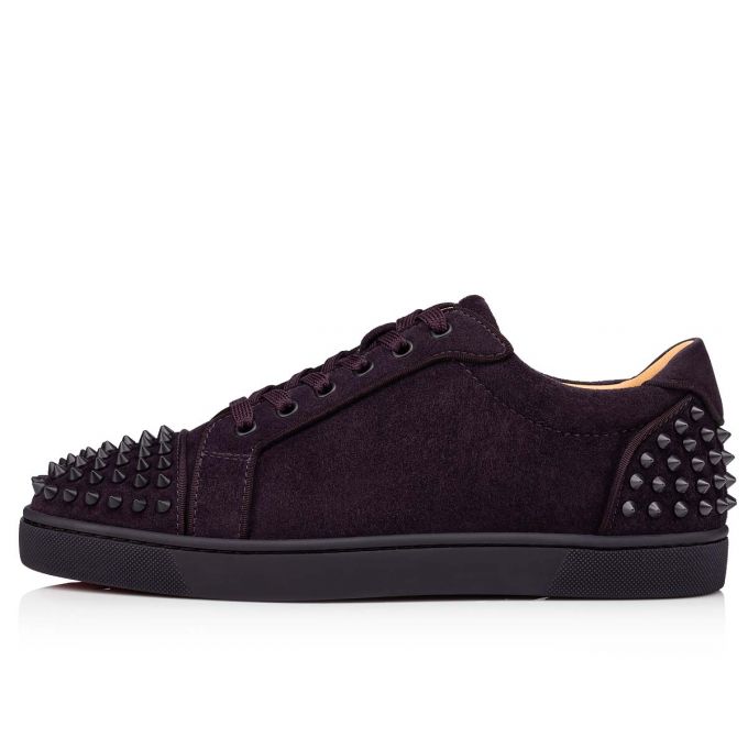 Christian Louboutin Seavaste 2 Orla 000 Mat Veau Velours Sneakers Muške Patike Plave | RS-26059