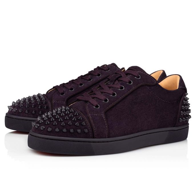 Christian Louboutin Seavaste 2 Orla 000 Mat Veau Velours Sneakers Muške Patike Plave | RS-26059