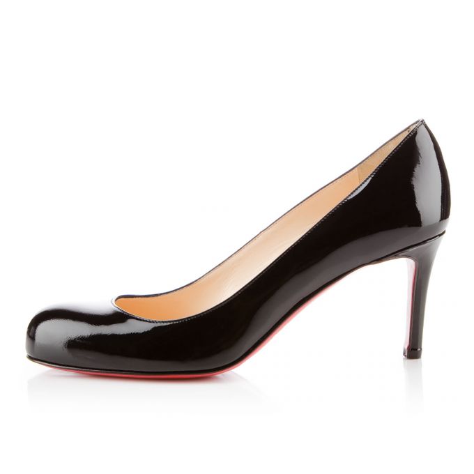 Christian Louboutin Simple Pump 070 70 Patent Pumps Ženske Pumps Crne | RS-14965