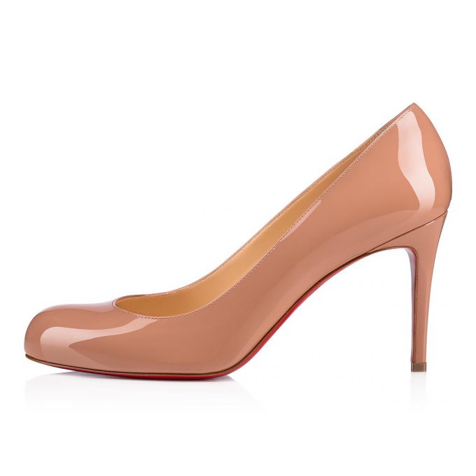 Christian Louboutin Simple Pump 085 85 6248 Patent Pumps Ženske Pumps Bež | RS-86843