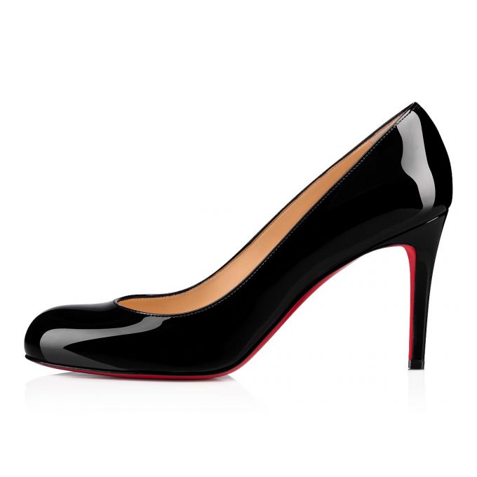 Christian Louboutin Simple Pump 085 85 Patent Pumps Ženske Pumps Crne | RS-15625