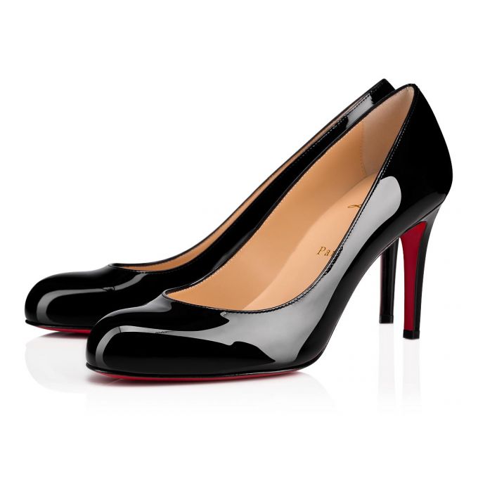 Christian Louboutin Simple Pump 085 85 Patent Pumps Ženske Pumps Crne | RS-15625