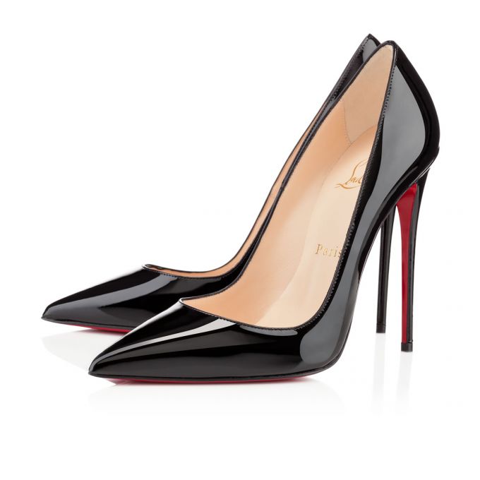 Christian Louboutin So Kate 120 120 Patent Pumps Ženske Pumps Crne | RS-16106