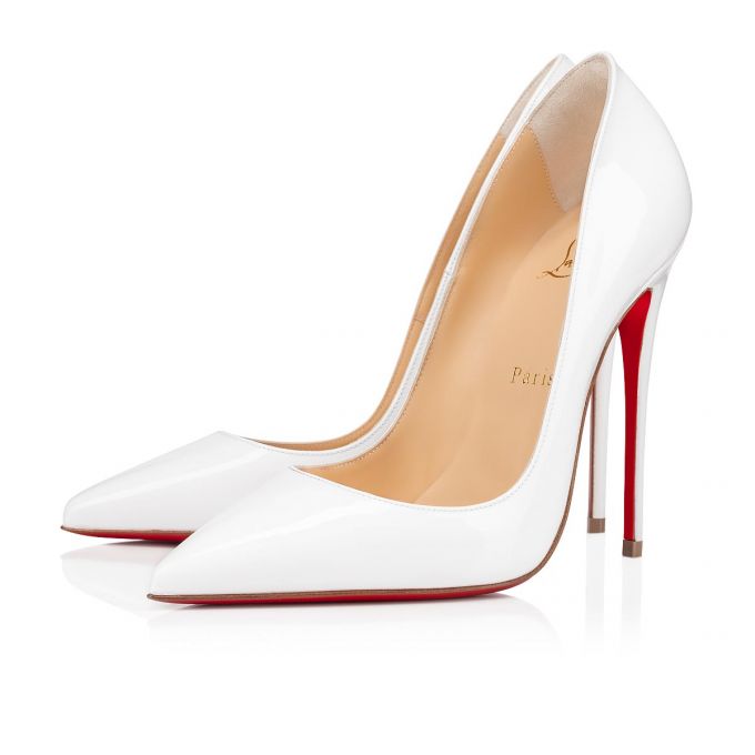 Christian Louboutin So Kate 120 120 Patent Pumps Ženske Pumps Bijele | RS-16224