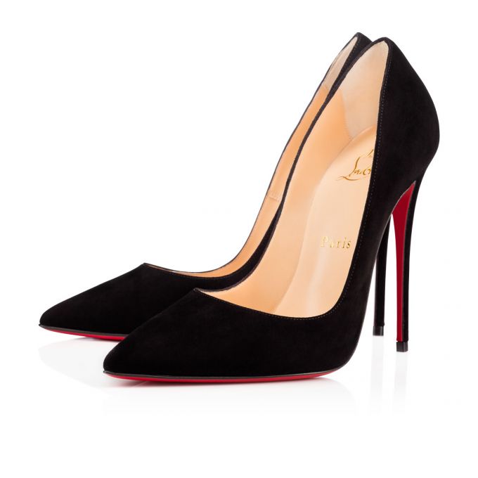 Christian Louboutin So Kate 120 120 Veau Velours Pumps Ženske Pumps Crne | RS-11669