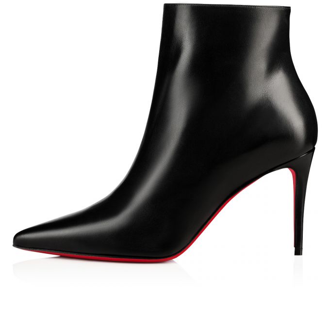 Christian Louboutin So Kate Booty 085 85 Calfskin Boots Ženske Čizme Crne | RS-28101