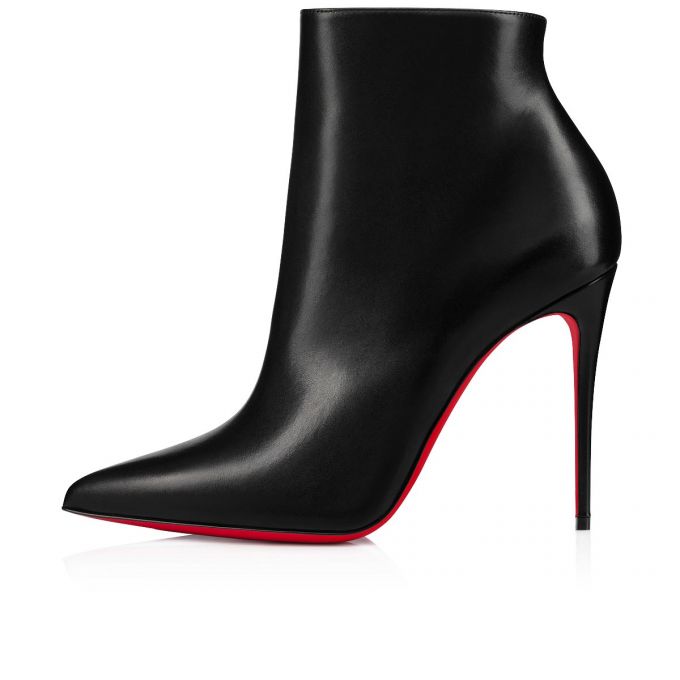 Christian Louboutin So Kate Booty 100 100 Calf Boots Ženske Čizme Crne | RS-91520