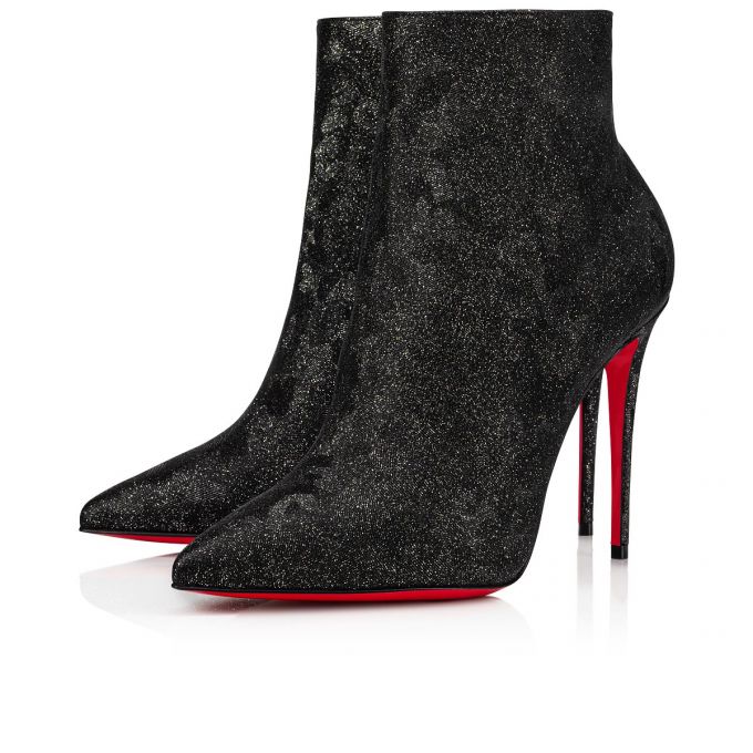 Christian Louboutin So Kate Booty 100 Boots Ženske Čizme Crne | RS-25000