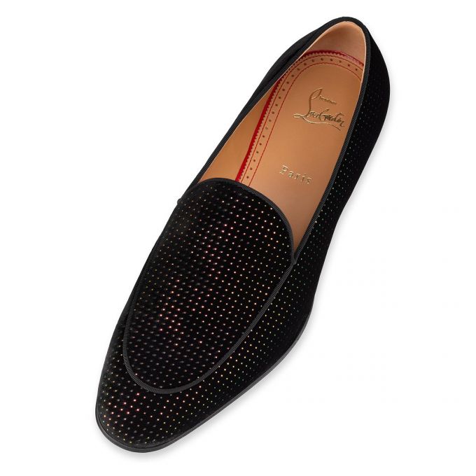 Christian Louboutin Style On The Nile Velvet Loafer Muške Loafers Visebojne | RS-61312