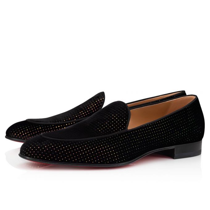 Christian Louboutin Style On The Nile Velvet Loafer Muške Loafers Visebojne | RS-61312