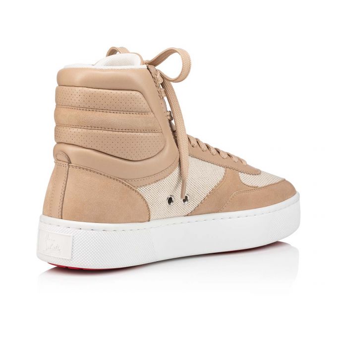 Christian Louboutin Top Rui Calf Sneakers Muške Patike Sive | RS-91446