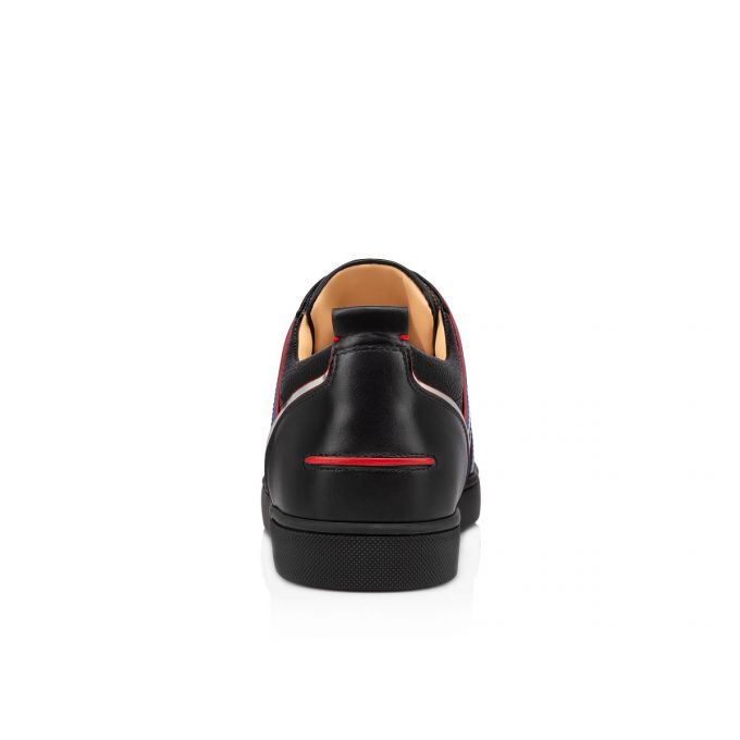 Christian Louboutin Vida Viva Calf Sneakers Muške Patike Crne | RS-39430