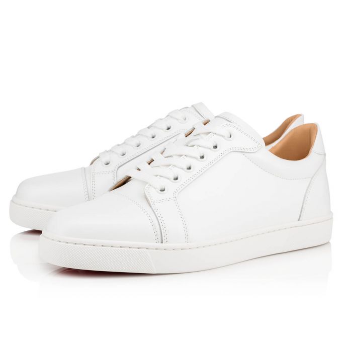 Christian Louboutin Vieira 000 Calf Sneakers Ženske Patike Bijele | RS-02245