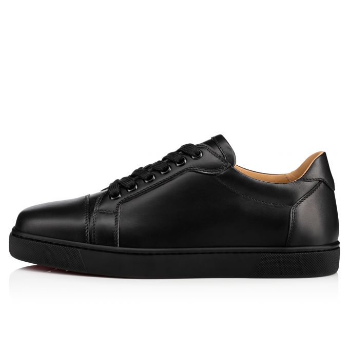 Christian Louboutin Vieira 000 Calf Sneakers Ženske Patike Crne | RS-05579