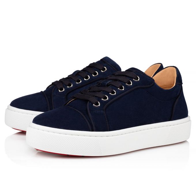 Christian Louboutin Vieirissima Orlato Nocturne Veau Velours Sneakers Ženske Patike Crne | RS-70837