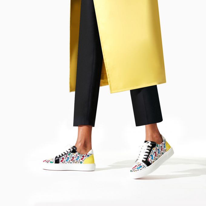 Christian Louboutin Vieirissima Patent Sneakers Ženske Patike Visebojne | RS-67149