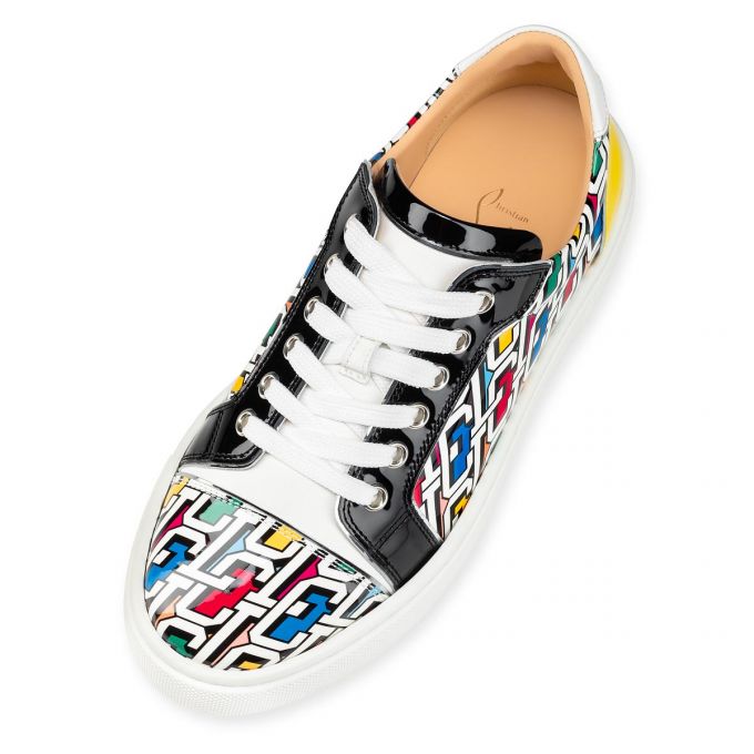 Christian Louboutin Vieirissima Patent Sneakers Ženske Patike Visebojne | RS-67149