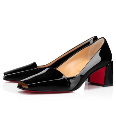 Christian Louboutin Ambretta 55 Patent Pumps Ženske Pumps Crne | RS-88732