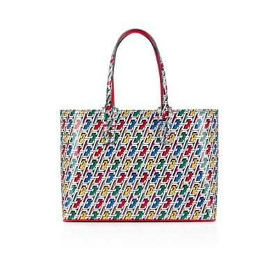 Christian Louboutin Cabata Small Creative Koža Tote Bags Ženske Torba Tote Visebojne | RS-38922