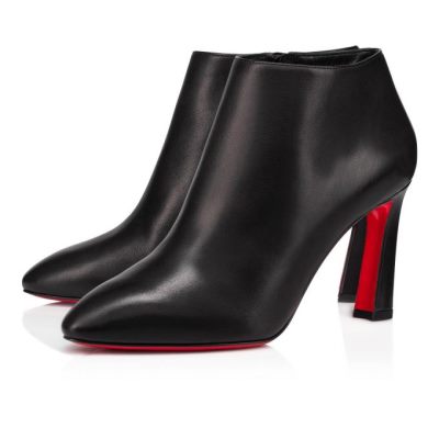 Christian Louboutin Eleonor 85 Calf Boots Ženske Čizme Crne | RS-38644