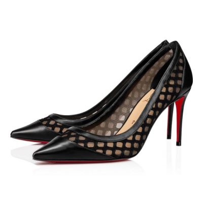 Christian Louboutin Galativi 85 Version Lace Pumps Ženske Pumps Crne | RS-89209