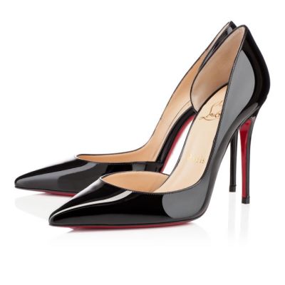 Christian Louboutin Iriza 100 100 Patent Pumps Ženske Pumps Crne | RS-33687