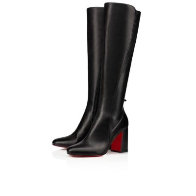 Christian Louboutin Kronobotte 085 85 Calf Boots Ženske Čizme Crne | RS-21421