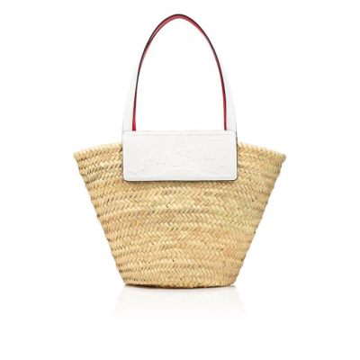 Christian Louboutin Loubishore Creative Fabric Basket Ženske Basket Bijele | RS-73462