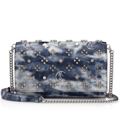 Christian Louboutin Paloma Clutch Creative Koža Cross Body Bags Ženske Cross Body Bags Visebojne Srebrne | RS-43357