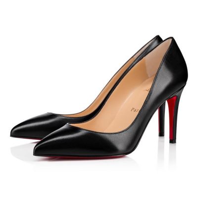 Christian Louboutin Pigalle Nappa Shiny 85 Lambskin Pumps Ženske Pumps Crne | RS-46864