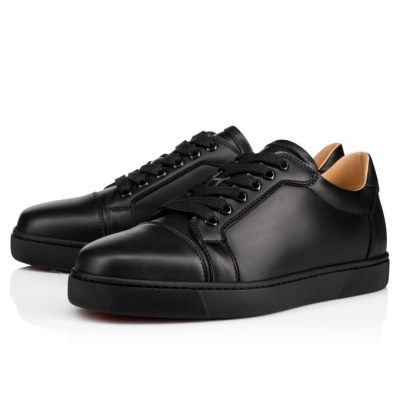 Christian Louboutin Vieira 000 Calf Sneakers Ženske Patike Crne | RS-05579